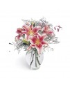 Pink Lily Bouquet